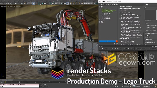 Render Stacks V4.02 3ds Max插件分层渲染管理工具
