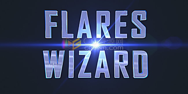 Flares Wizard v2.0.1 Blender插件镜头光晕耀斑光效