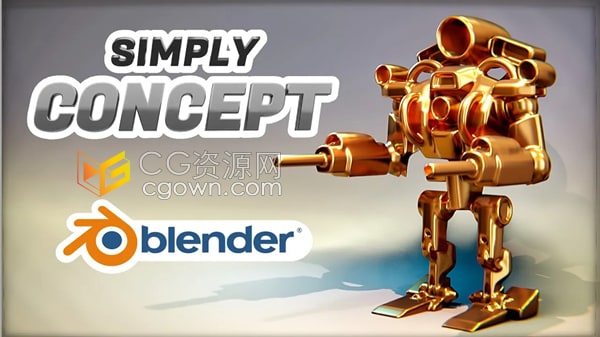 Blender插件Simply Concept v3.3划分网格建模工具