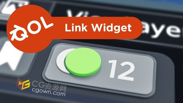 Qol Tools: Link Widget v1.00.7链接小部件工具Blender插件