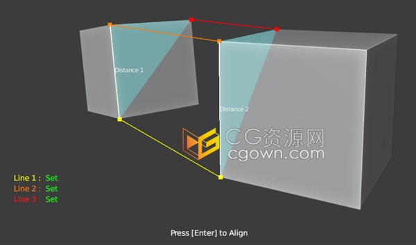 3 Points Align v1.1.0 Blender插件三点对齐工具