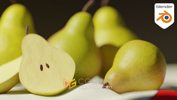 完整Blender课程初学者素描作品到3D艺术创作建模视频教程