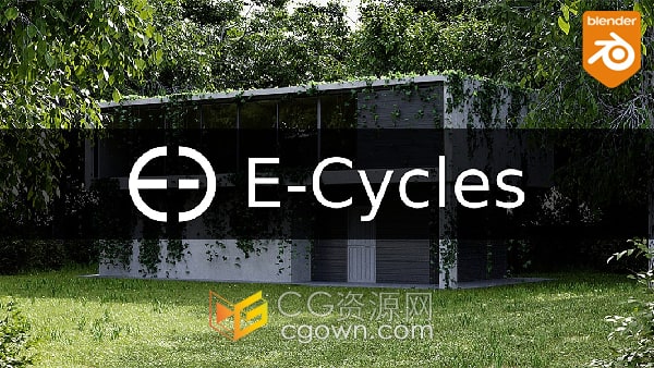 Blender插件E-Cycles X Pro v3.4.1 RTX版本渲染器