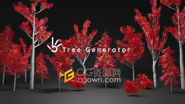 Tree Generator Blender 3.0 三维植物树木生成器