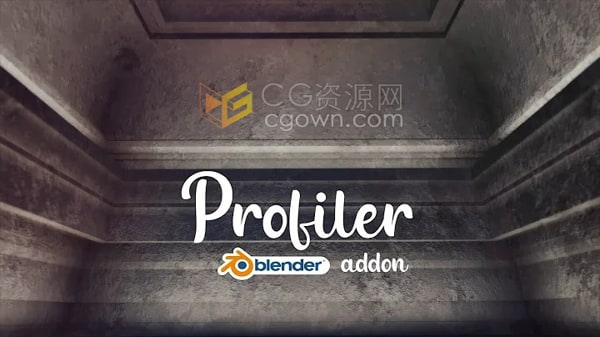 Blender插件Profiler v1.6.1形状轮廓曲线倒角工具70多种
