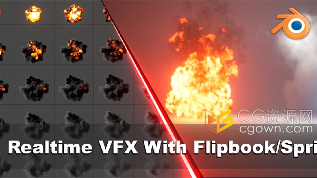 Blender插件BasicEmitterGuide V1.2实时视觉特效效果