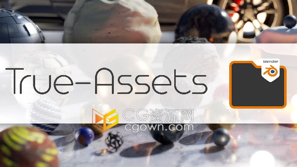 Blender插件True-Assets v4.1.0管理材质资源浏览器