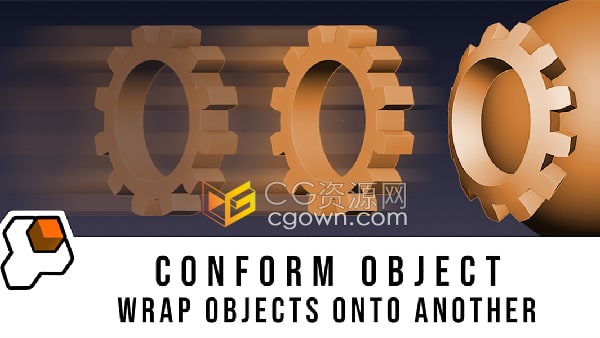 Conform Object v1.0.3 Blender插件投影对象表面贴合建模工具