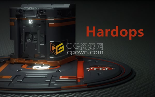 HardOps00987 Francium 32.2 Blender插件硬表面建模工具