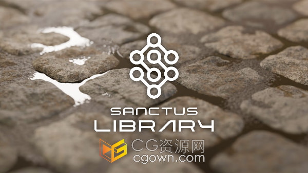 Sanctus Library V1.00.7 Blender插件程序化材质材料库