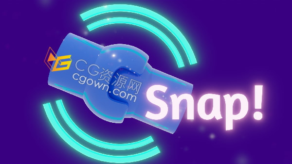 Snap! Blender插件模型在对象吸附捕捉点工具