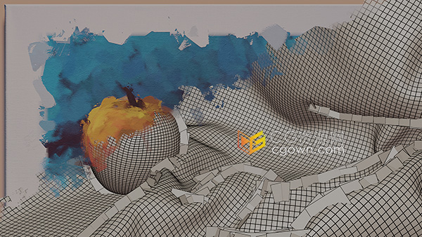 Illustration Shader Advanced V3 Blender油墨手绘插图着色器预设