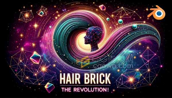 Blender插件Hair Brick Pro v2.0专业毛发生成系统工具