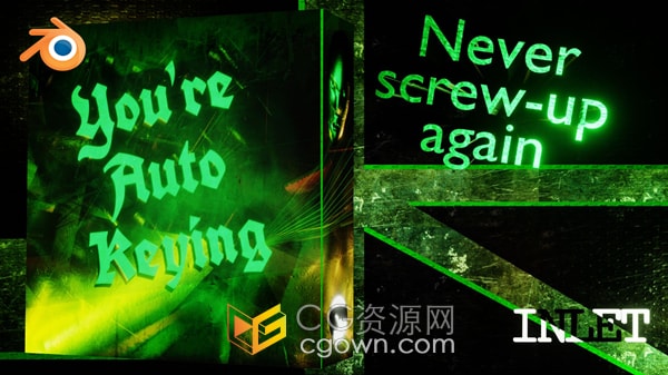 Blender插件You’re Auto Keying v1.4关键帧记录工具