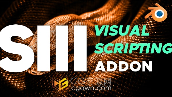 Blender插件Serpens v3.3.1基于节点可视化脚本