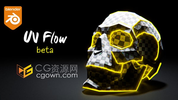 Blender插件UV Flow v0.9.2贴图UV展开工具