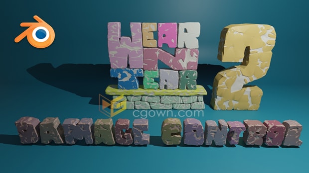 Blender插件Wear N’ Tear Pro V2.0.0老旧破损磨损划痕+视频教程