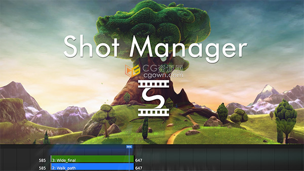 Blender插件Shot Manager Pro v0.7.7摄像机镜头设置工具