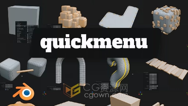 Blender插件Quick Menu v3.3.0快捷菜单工具