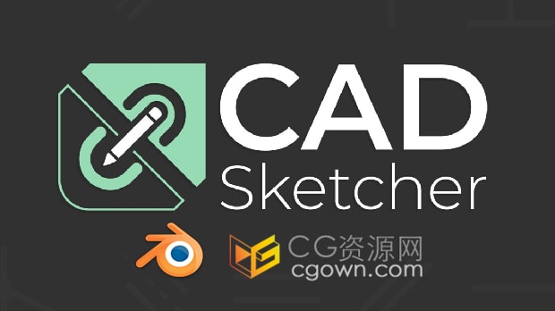 Blender插件CAD Sketcher v0.27.6类似CAD功能建模工具
