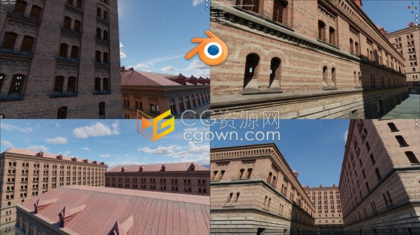 Blender插件SceneCity v2.2.0城市建筑生成器工具