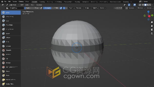 Selection To Mask Blender插件选择性隐藏区域
