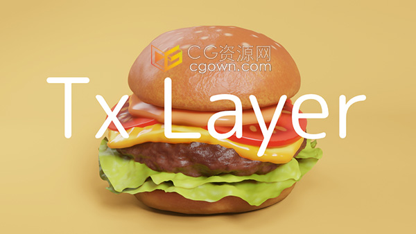 Blender插件Tx Layer v0.5.5纹理绘制图层操作工具