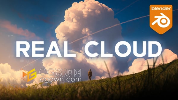 Real Cloud Pro 1.0.2 Blender插件200种Vdb云资产库生成器