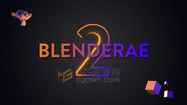 BlenderAE V2.0.3桥接插件Blender与AE软件之间无缝双向传输数据