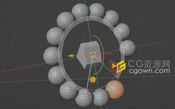 Visual Axis V1.2.0 Blender插件光标中心轴线工具