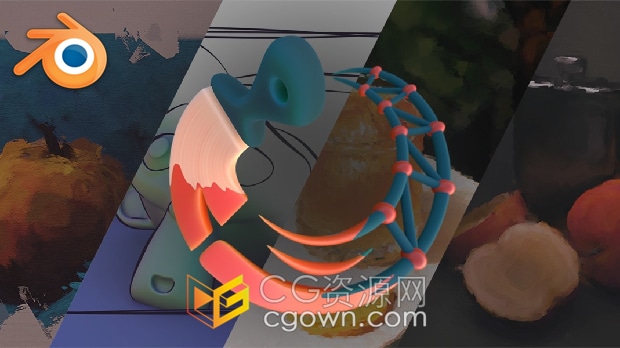 Blender插件Tradigitalist Toolbag V3.0共6套艺术绘画效果模拟