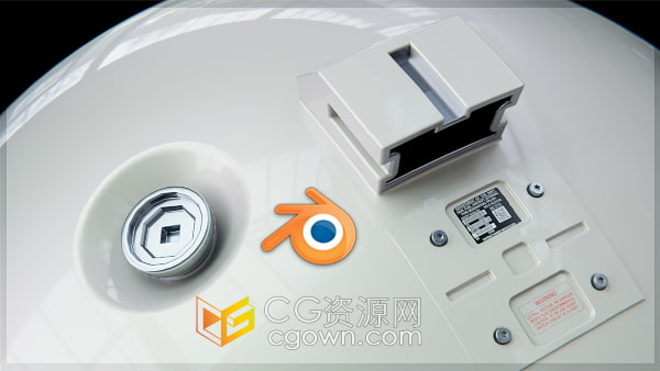 Blender插件Plugs For Meshmachine电器旋钮按钮插头