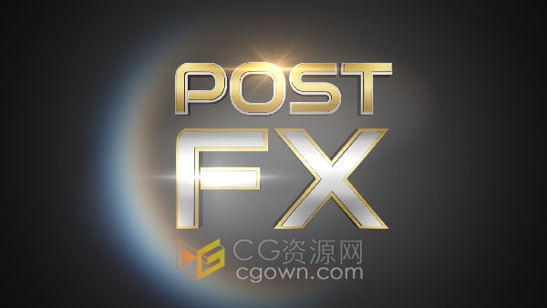 Post Fx v2.0 Blender插件40多种终极后期制作工具