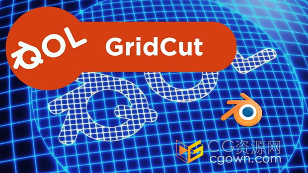 Blender插件Qol Gridcut V2.5.0智能网格切割工具