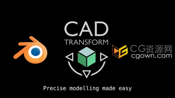 Blender插件CAD Transform 2.0像CAD一样精确捕捉工具