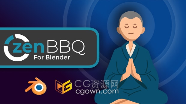 Blender插件Zen BBQ V1.0.4.0可视化斜面倒角工具