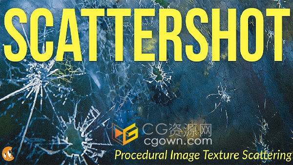 Scattershot v1.8.1 Blender插件贴图融合着色器编辑器