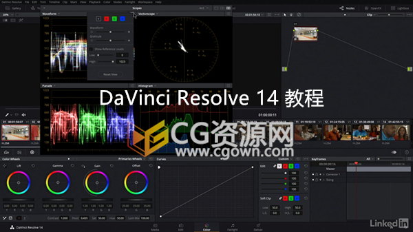 学习DaVinci Resolve 14 达芬奇视频教程