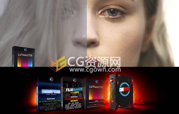 更新V15版本影片特效调色风格资源视频素材AE/PR/PS/达芬奇/FCPX