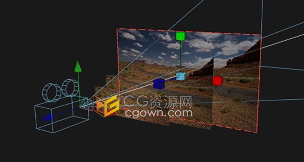 达芬奇教程-3D环境场景搭建灯光摄像机动画学习360VR Davinci Fusion