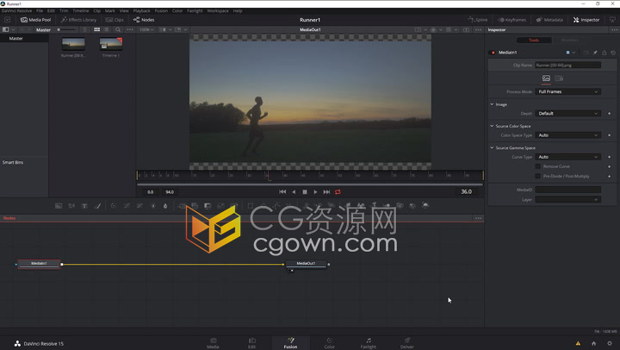 Sky Replacement DaVinci Resolve Fusion达芬奇换天空特效视频教程