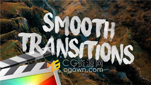 FCPX插件平滑过渡视频转场16组预设Smooth Transitions