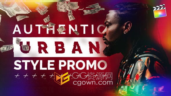 FCPX插件与Motion模板-服装品牌商业广告创意酷舞蹈开场视频片头