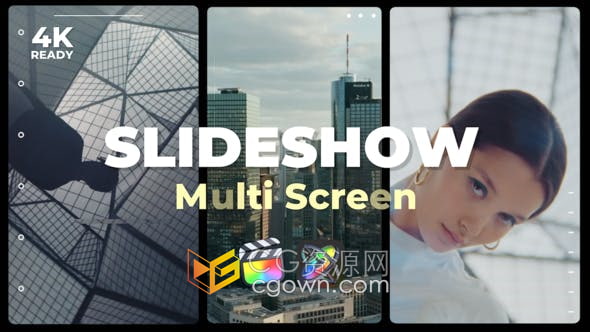 FCPX插件-动态乐观都市风格模板介绍企业宣传视频广告音乐活动体育分屏幻灯片