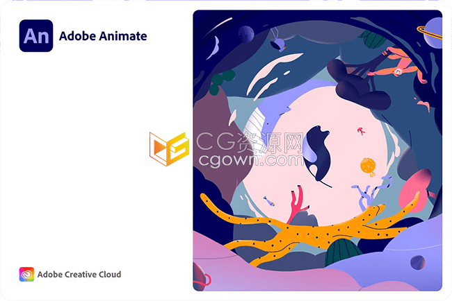 Adobe Animate 2022 v22.0.0.93 2D动画软件