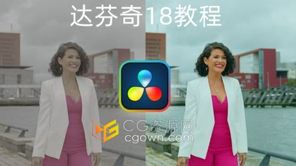 DaVinci Resolve 18达芬奇学习指南视频教程