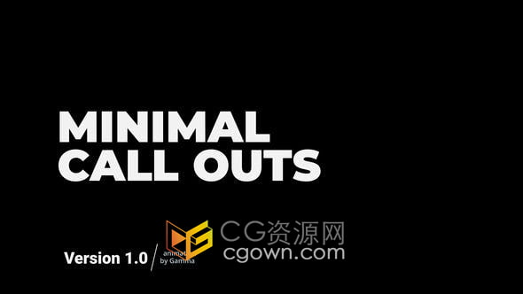 FCPX & Apple Motion Call Outs 14组呼叫指示线视频字幕标题动画插件