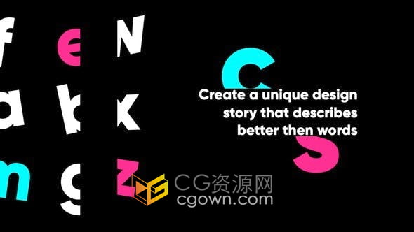 FCPX插件-8组创意排版自媒体开场图形动画介绍视频