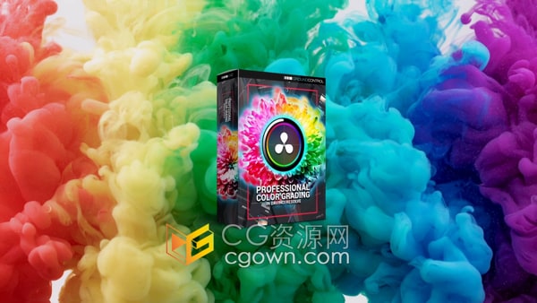 达芬奇教程专业调色高级视频教程Pro Color Grading DaVinci Resolve