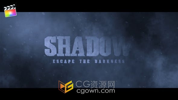 FCPX字幕插件电影预告片宣传片头演员介绍字幕动画视频